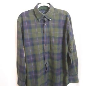 Tommy Hilfiger Long Sleeve Button Down Flannel Shi